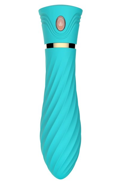 Mini Vibromasseur bleu USB Couleur : Bleu