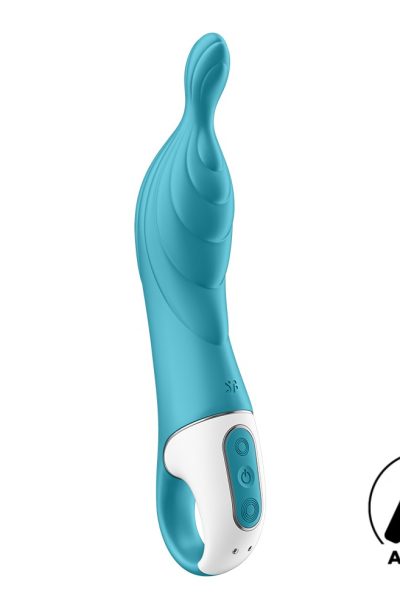 Accueil 13 Vibromasseur rainuré Point A couleur turquoise A-Mazing 2 Satisfyer Couleur : Turquoise