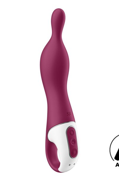 Accueil 13 Vibromasseur Point A couleur framboise A-Mazing 1 Satisfyer Couleur : Framboise