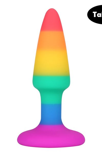 Plug anal multicouleur taille S Couleur : Multicouleur