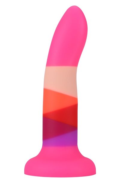 Gode ventouse 6 couleurs rose Couleur : Rose