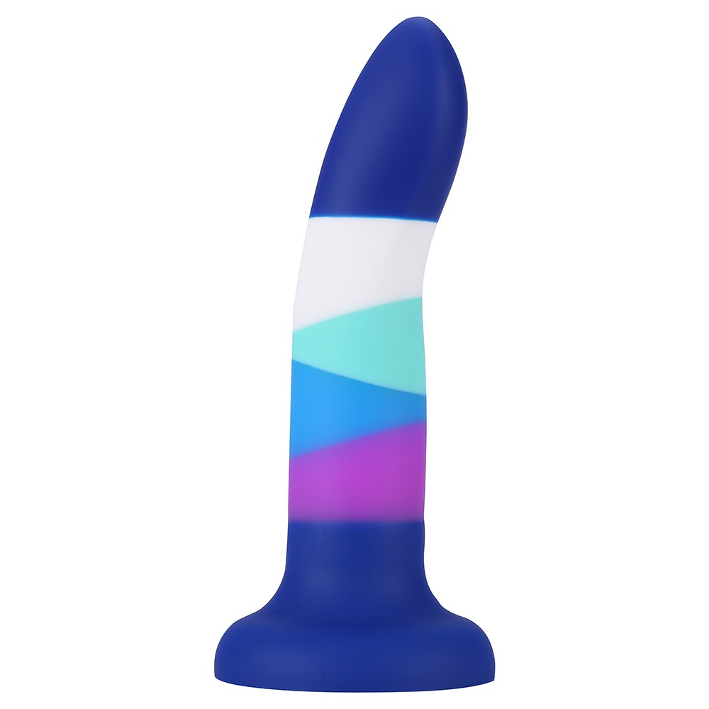 Gode ventouse 6 couleurs bleu Couleur : Bleu 1 Gode ventouse 6 couleurs bleu Couleur : Bleu