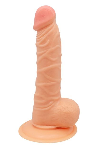 Accueil 19 Gode ventouse réaliste avec testicules coloris chair Couleur : Chair