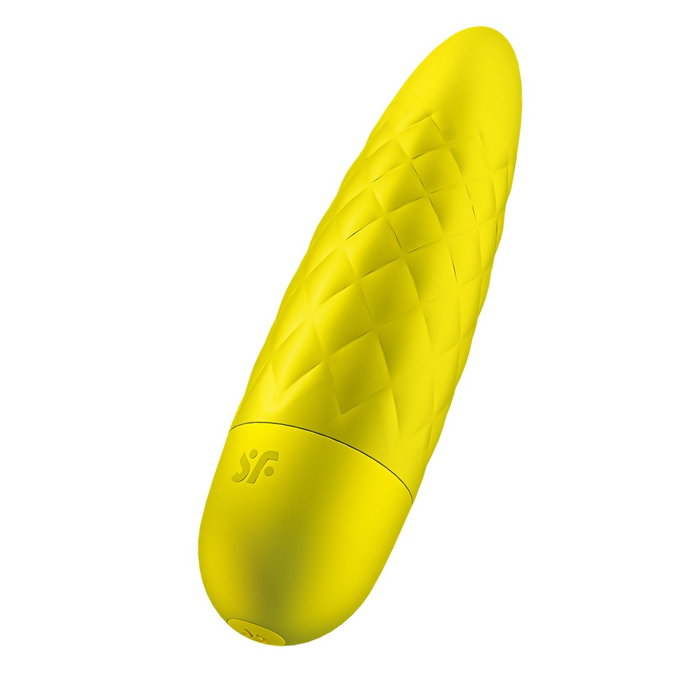 Vibromasseur jaune USB Ultra Power Bullet 5 Satisfyer Couleur : Jaune 1 Vibromasseur jaune USB Ultra Power Bullet 5 Satisfyer Couleur : Jaune