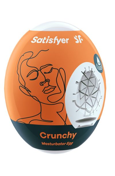 Oeuf masturbateur flexible Crunchy Satisfyer Taille : TU