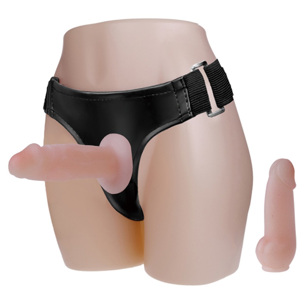 Gode ceinture avec 2 godes Jessica Taille : TU 1 Gode ceinture avec 2 godes Jessica Taille : TU