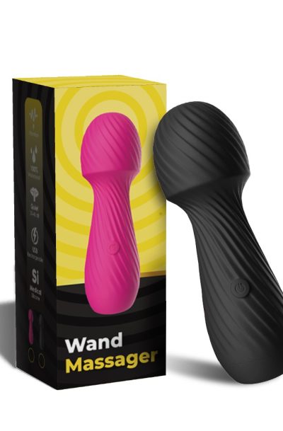Vibromasseur Wand Massage Noir puissant – USK-W03BLK Couleur : Noir