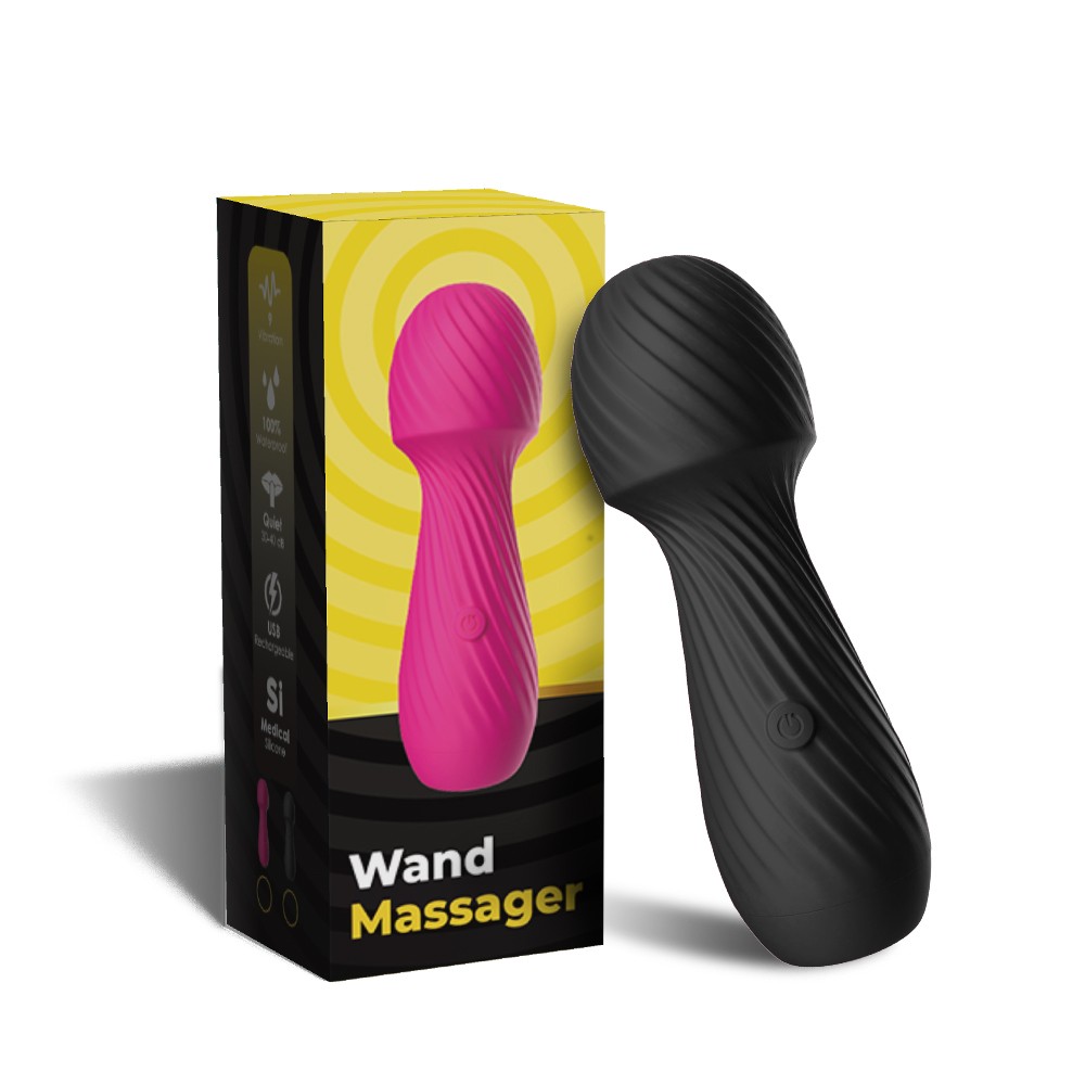 Vibromasseur Wand Massage Noir puissant – USK-W03BLK Couleur : Noir 1 Vibromasseur Wand Massage Noir puissant – USK-W03BLK Couleur : Noir