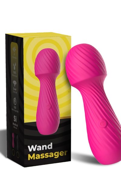 Accueil 14 Vibromasseur Wand Massage Rose puissant – USK-W03PNK Couleur : Rose