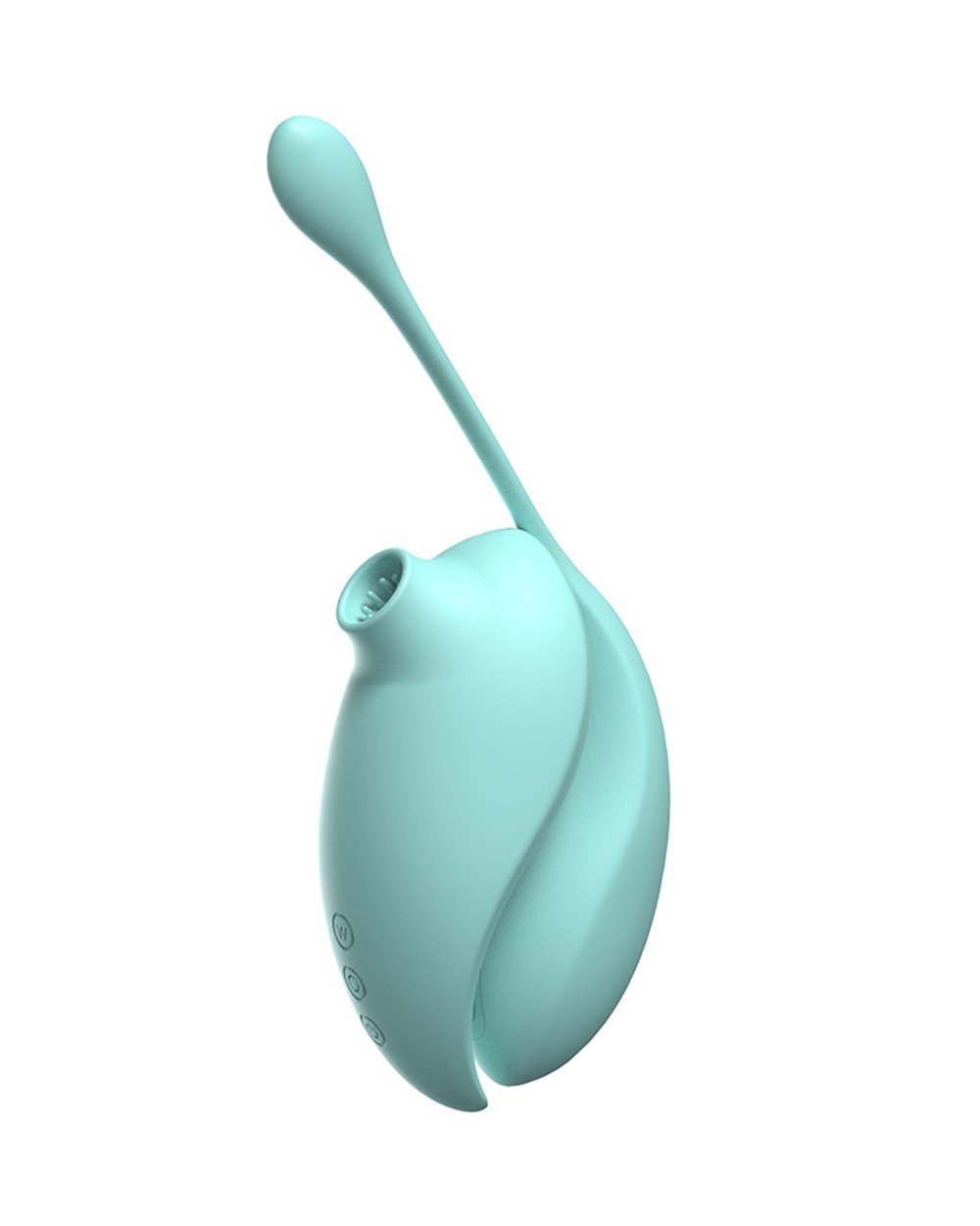 2en1 Stimulateur clitoridien à picots par aspiration avec son œuf vibrant à distance turquoise Couleur : Turquoise 1 2en1 Stimulateur clitoridien à picots par aspiration avec son œuf vibrant à distance turquoise Couleur : Turquoise