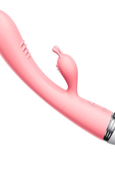 Accueil 13 Vibromasseur Rabbit rose vintage 10 vitesse USB Taille : TU, Couleur : Rose