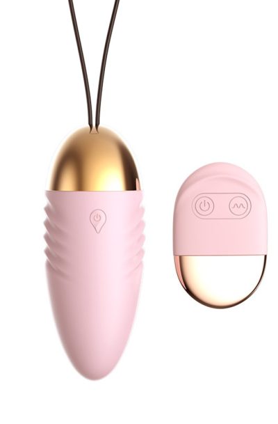 Accueil 17 Oeuf vibrant rose avec télécommande à piles Taille : TU, Couleur : Rose