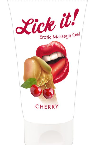 Accueil 16 Lubrifiant et gel de massage végétalien comestible goût cerise 50ml Contenance : 50 ML, Parfum : Cerise