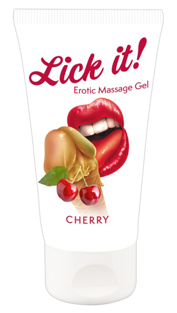 Accueil 17 Lubrifiant et gel de massage végétalien comestible goût cerise 50ml Contenance : 50 ML, Parfum : Cerise