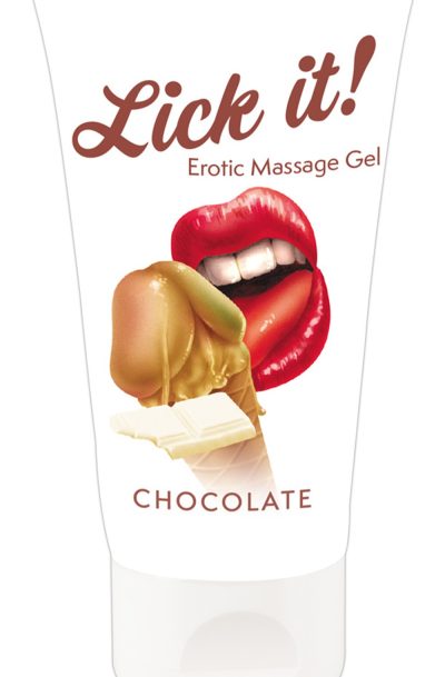 Accueil 19 Lubrifiant et gel de massage végétalien comestible goût chocolat blanc 50ml Contenance : 50 ML, Parfum : Chocolat Blanc