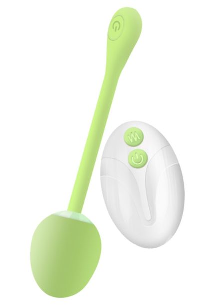 Balle de Geisha vibrante verte avec télécommande Couleur : Vert