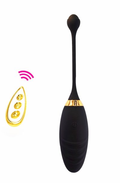 Accueil 14 Oeuf vibrant noir avec 10 modes de vibration et 6 vitesses par mode Couleur : Noir