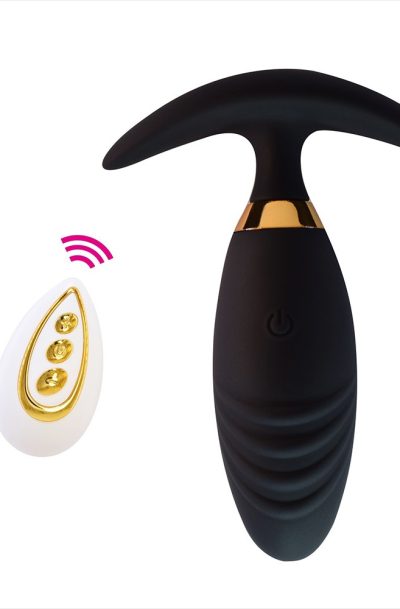 Accueil 15 Plug anal vibrant avec télécommande -TOD-064BLK Couleur : Noir