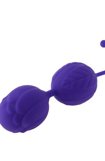 Accueil 14 Boules de Geisha violet silicone Couleur : Violet