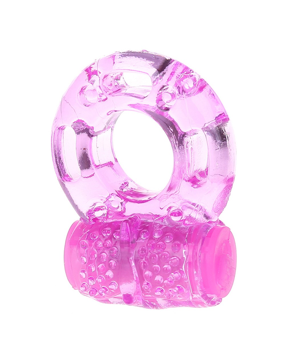 Cockring vibrant rose extensible Couleur : Rose 1 Cockring vibrant rose extensible Couleur : Rose
