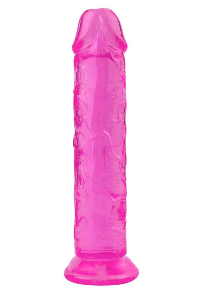 Accueil 13 Gode Jelly Rose flexible Couleur : Rose
