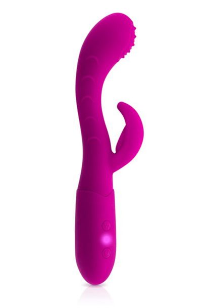 Accueil 13 Vibromasseur rabbit Bess rose USB point G 10 programmes Couleur : Rose