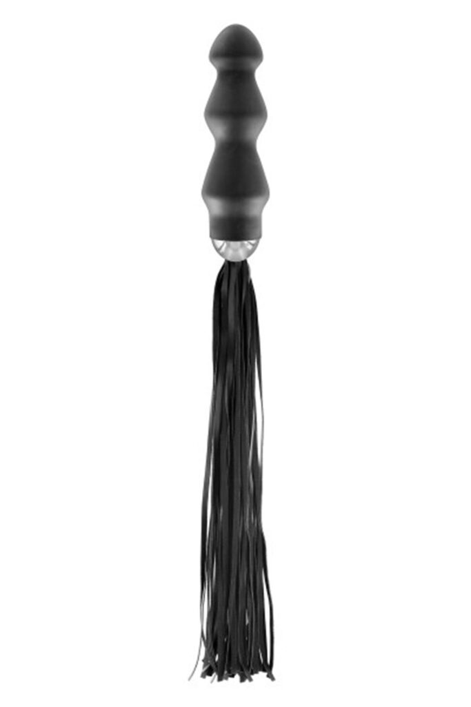 Accueil 9 Martinet avec manche plug anal noir Fetish Tentation Couleur : Noir