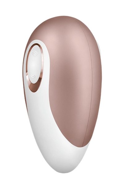 Accueil 12 Stimulateur clitoridien Pro Deluxe Satisfyer Couleur : Blanc/Doré