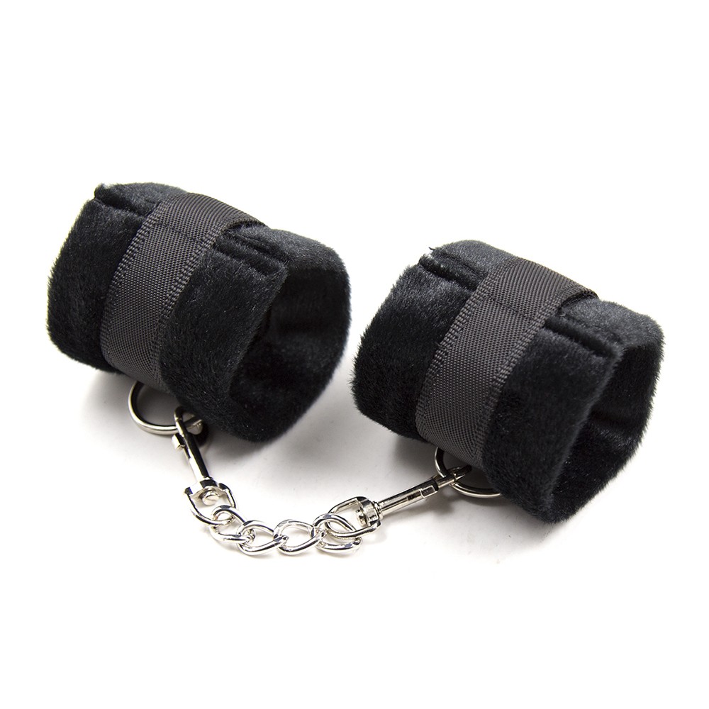 Menottes ajustable noires Couleur : Noir 1 Menottes ajustable noires Couleur : Noir