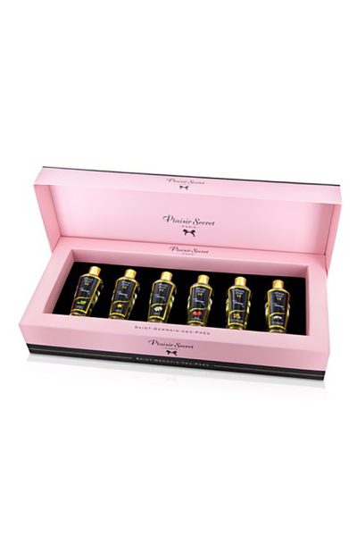 Coffret 6 huiles de massage Contenance : 6 x 30 ml