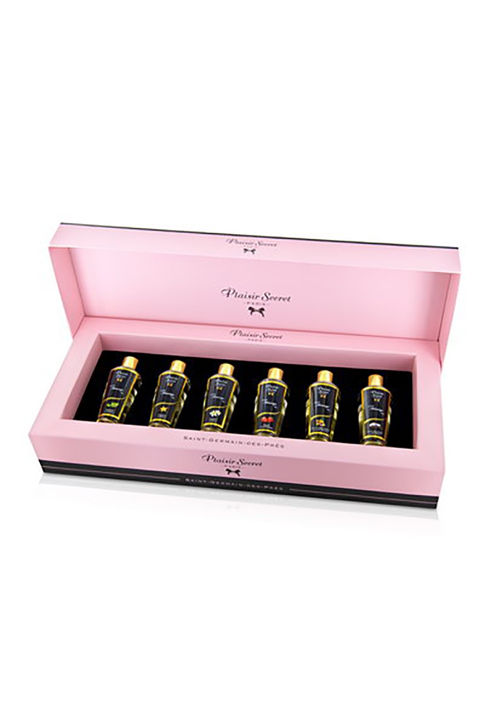 Coffret 6 huiles de massage Contenance : 6 x 30 ml 1 Coffret 6 huiles de massage Contenance : 6 x 30 ml
