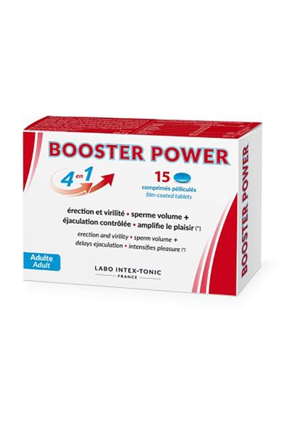 Accueil 12 Booster Power 15 comprimés Contenance : 15 comprimés
