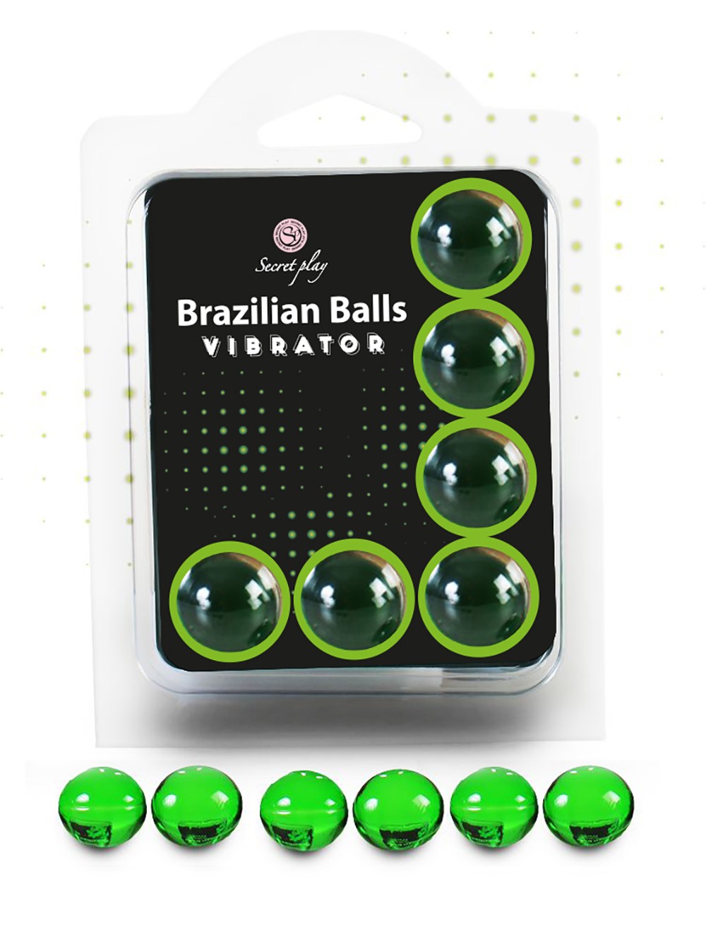 6 boules Brésiliennes effet vibrant Parfum : Neutre 1 6 boules Brésiliennes effet vibrant Parfum : Neutre