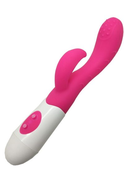Vibromasseur Rabbit Rose avec picot de stimulation Taille : TU, Couleur : Rose