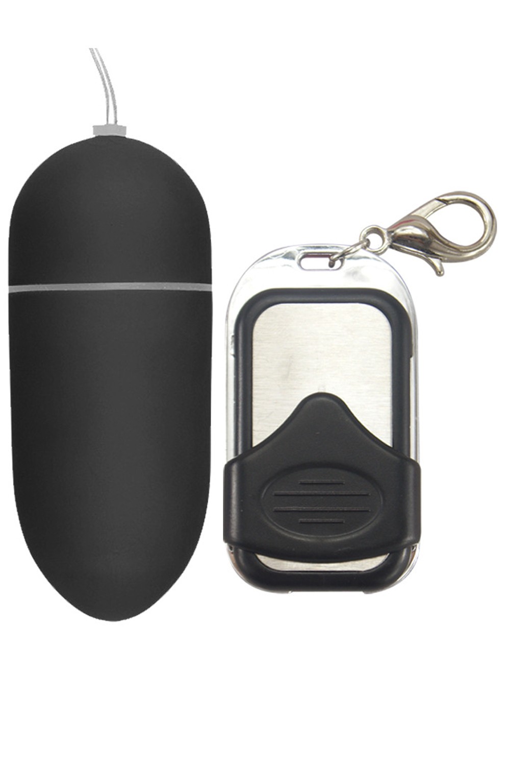 Oeuf vibrant 10 vitesses 7.5cm Taille : TU, Couleur : Noir 1 Oeuf vibrant 10 vitesses 7.5cm Taille : TU, Couleur : Noir