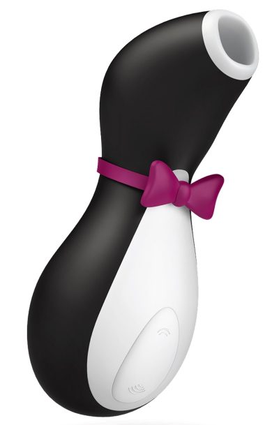 Accueil 16 Stimulateur clitoris Satisfyer Penguin Couleur : Blanc / Noir