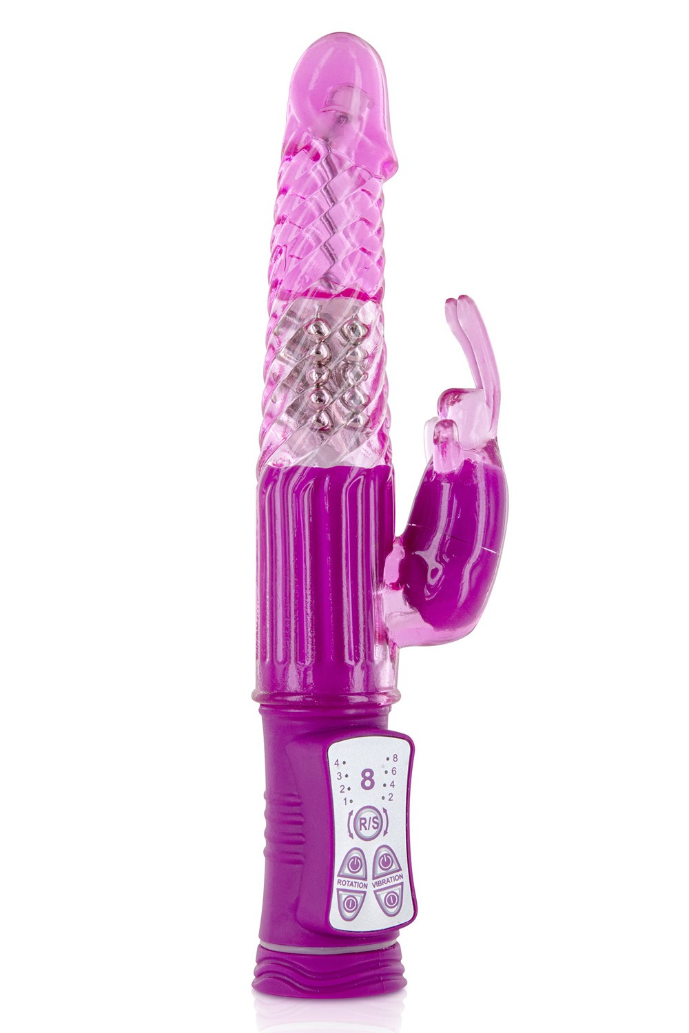 Vibromasseur rabbit rose 2 moteurs et billes rotatives USB Taille : TU, Couleur : Rose 1 Vibromasseur rabbit rose 2 moteurs et billes rotatives USB Taille : TU, Couleur : Rose