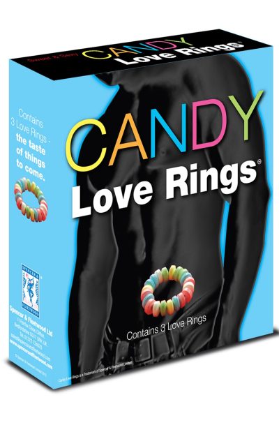 Lot de 3 cockrings bonbons Candy Taille : TU, Couleur : Rose