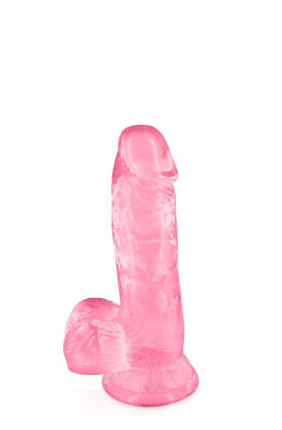 Accueil 18 Gode jelly rose ventouse taille S 15.3cm Taille : TU, Couleur : Rose