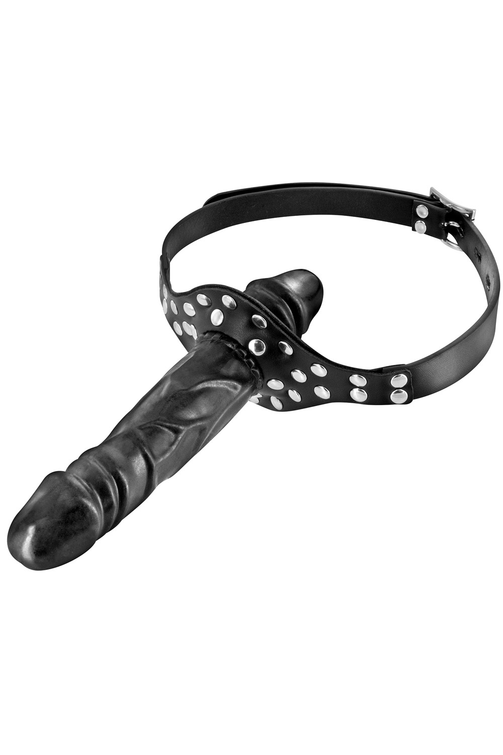 Bâillon double gode noir Taille : TU, Couleur : Noir 1 Bâillon double gode noir Taille : TU, Couleur : Noir