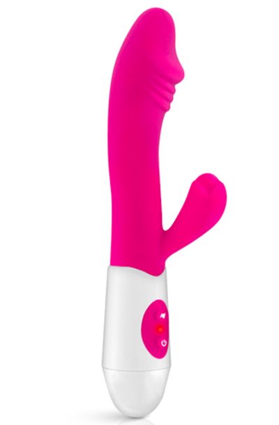 Accueil 17 Vibromasseur rabbit avec gland stimulant Taille : TU, Couleur : Rose