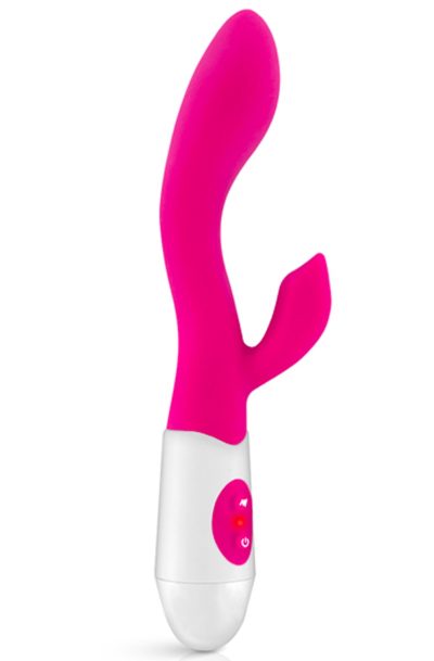 Vibromasseur rabbit puissant 10 vitesses Taille : TU, Couleur : Rose