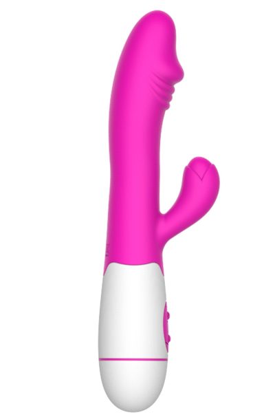 Accueil 18 Vibromasseur rabbit rose avec gland 30 programmes Taille : TU, Couleur : Rose