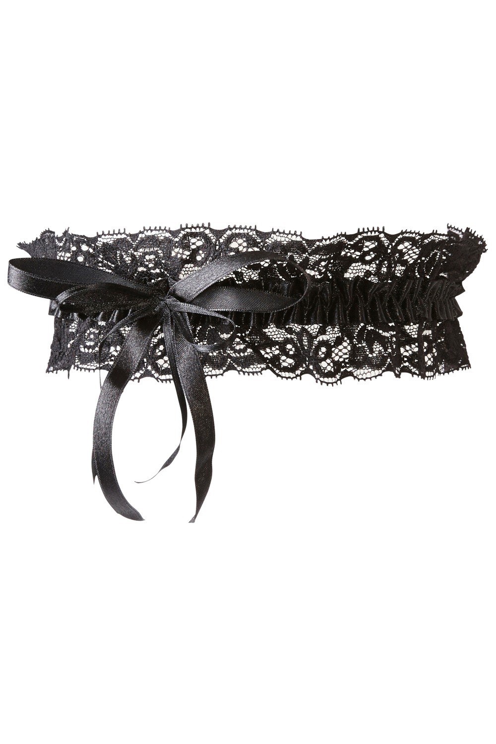Jarretière dentelle noire Taille : TU, Couleur : Noir 1 Jarretière dentelle noire Taille : TU, Couleur : Noir