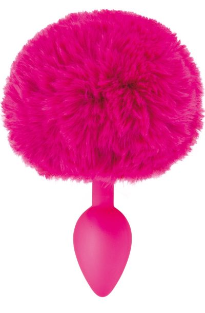 Plug anal pompon fuschia Taille : TU, Couleur : Fuschia
