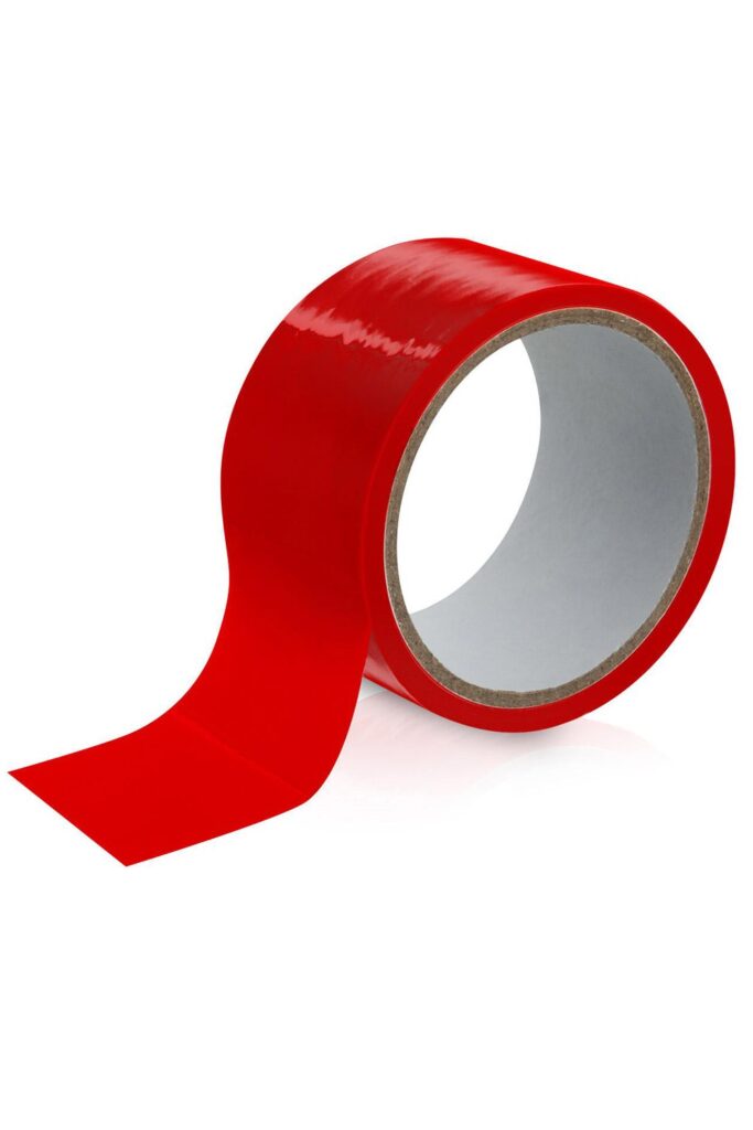 Accueil 15 Tape ruban bdsm rouge Taille : TU, Couleur : Rouge