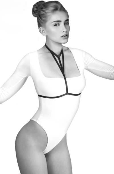 Accueil 14 Harnais de corps ornements Mia Taille : TU, Couleur : Noir