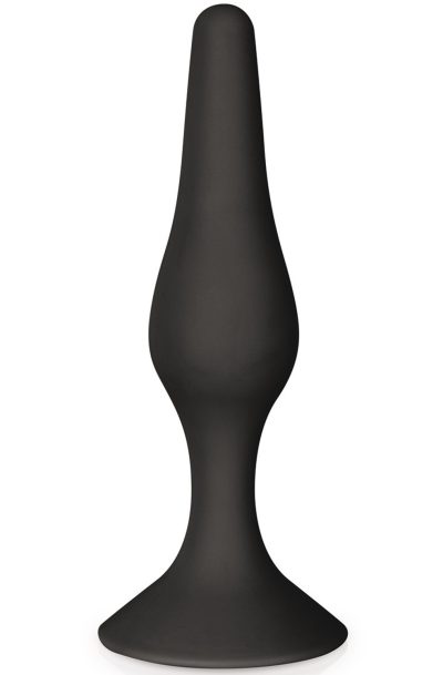 Plug anal ventouse noir taille L Taille : L, Couleur : Noir
