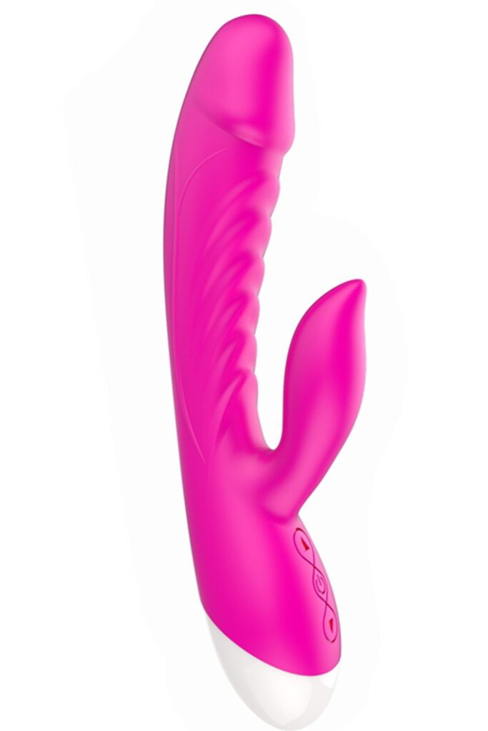 Accueil 16 Vibromasseur rabbit rose 10 programmes USB Taille : TU, Couleur : Rose