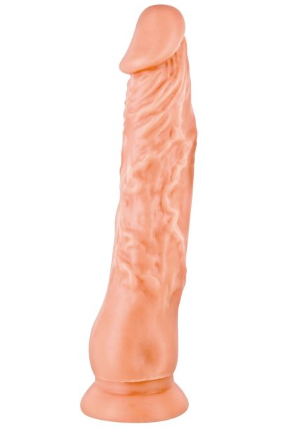 Accueil 16 Gode plug réaliste grande taille avec ventouse 21cm Taille : TU, Couleur : Chair